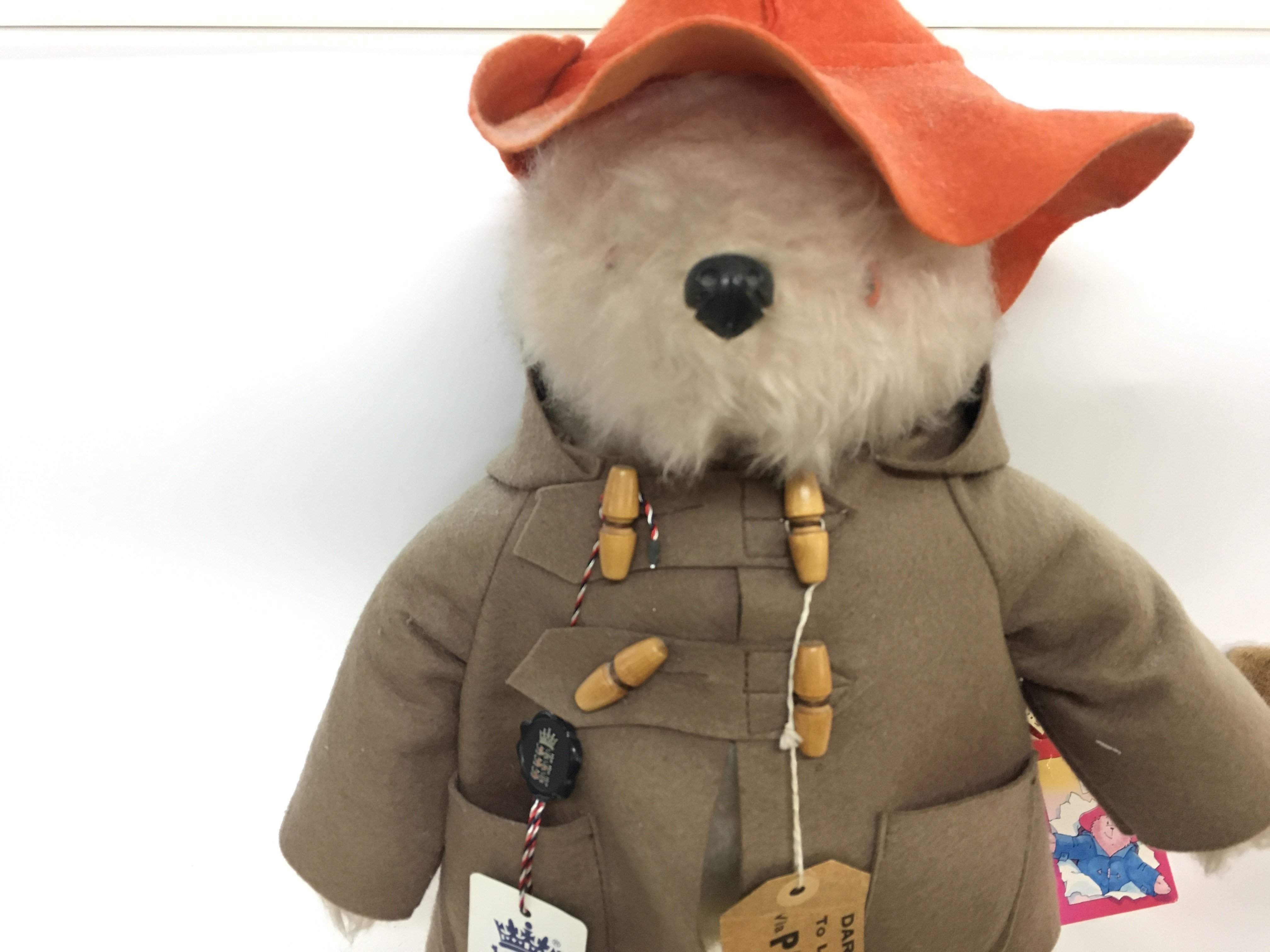 A vintage Paddington bear with yellow boots and tw - Image 2 of 3