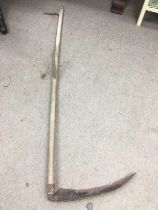 An antique scythe. Shipping category D.