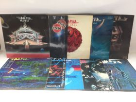 Ten LPs by Tomita comprising 'Firebird', 'Pictures