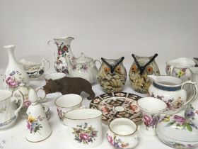 A collection of Spode porcelain Royal Crown Derby
