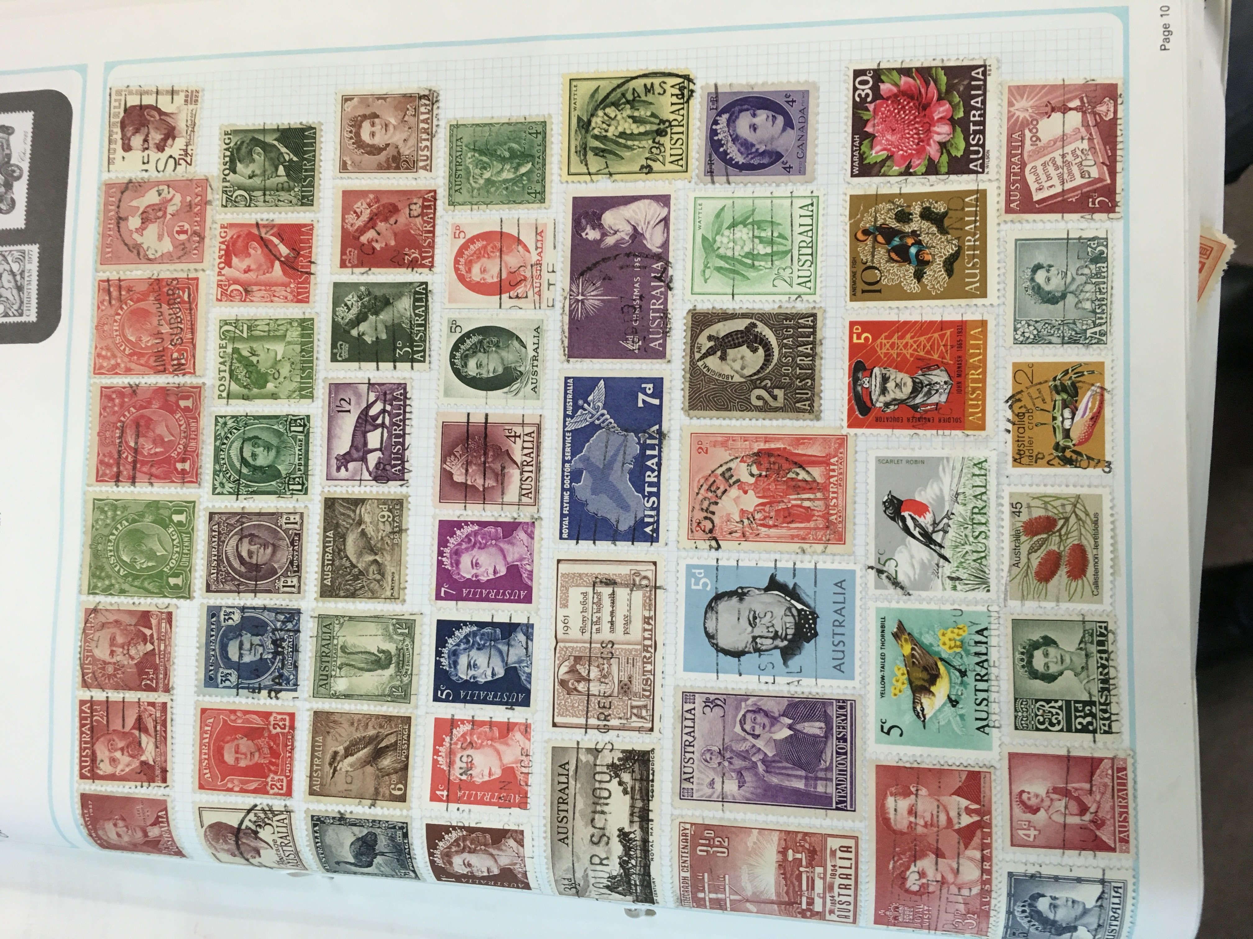 A collection of stamps including four Albums of GB - Image 4 of 5