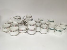 WITHDRAWN - A mid 20th century design fine bone china Crown St