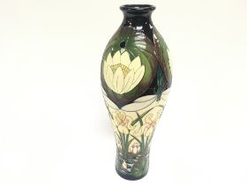 A Moorcroft vase from 2013. Rest spot pattern. 30c