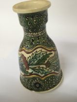 A Ceramic Vase possible late 19th Century hand pai