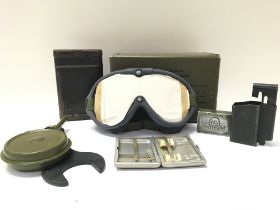 A Collection of WW2 and other items including a Ge