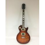 An Epiphone Les Paul Standard electric guitar from