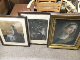 A collection of Late Victorian paintings including