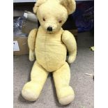 A large vintage Teddy bear, approximately 70cm lon