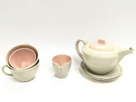 A Poole breakfast set, no reserve postage category