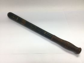 A Victorian police truncheon. Shipping category D.