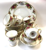 A small collection of Royal Albert Old Country Ros