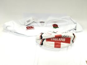 An England home rugby top xxl new with tags and a