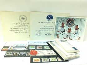 A Collection of first day covers and stamps includ