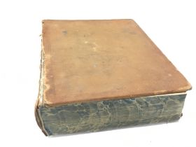 An early 19th century Bible, printed by Sir J.H Bl