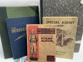 A collection of stamps albums and books to include a sparse British Empire Volume 1, upto 1914. (A)