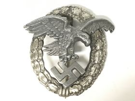 WW2 German Luftwaffe pilot badge , postage categor