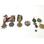 World War One medals awarded to PTE and CPL T A Sm