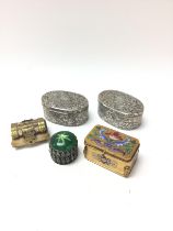 A Collection Of Small Trinket Boxes