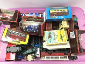 Collection of die cast vehicles including Corgi an