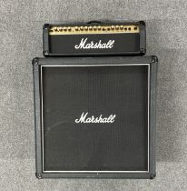 A 1990s Marshall 8100 Valvestate Amplifier head wi