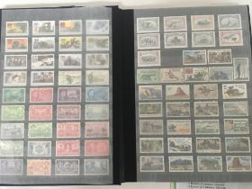Two Album of unused mint stamps well presented Nor