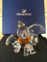 A boxed Swarovski figure of Disneyâ€™s Dumbo the e