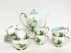 Roslyn China coffee set. No obvious damage or rest