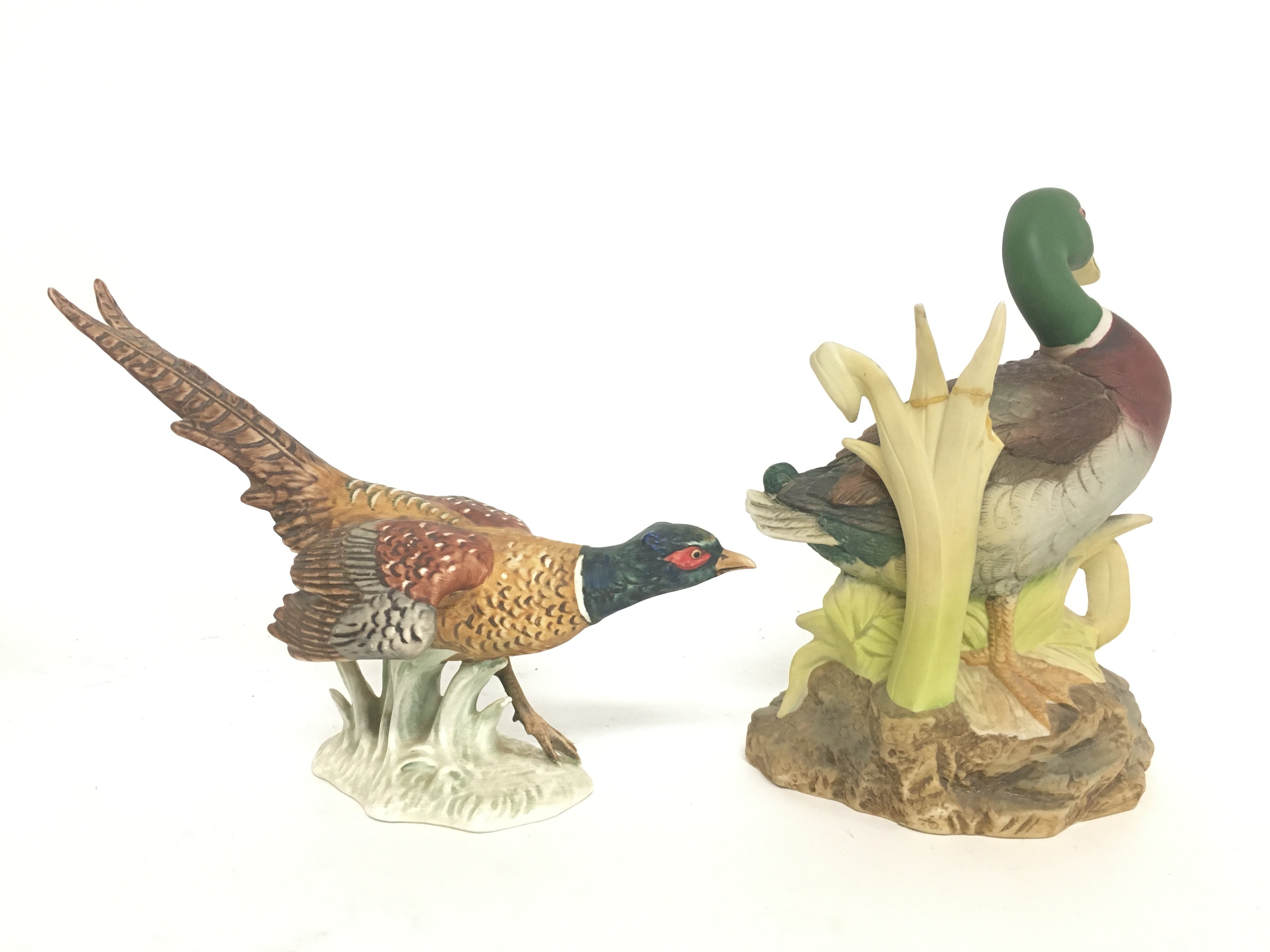 Porcelain figures including a Goebel pheasant and - Image 2 of 4