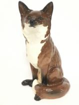 A Beswick Porcelain fox figure, 31cm tall. No obvi