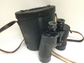 A cased pair of Bausch & Lomb binoculars. Shipping category B.