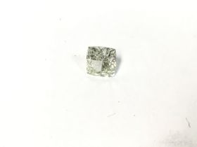 A 1.07ct loose square cut diamond with GIA and IDR