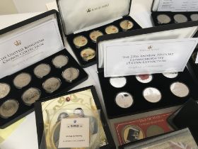 A collection of Jubilee Mint and other proof coins