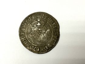 1502/04 Henry VII Silver Groat, Fine grade. 2.9g,