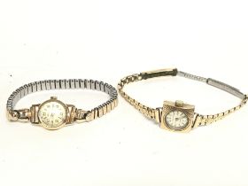 Two Vintage ladies watches Including R.J YEO LTD I