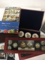 A collection of cased commemorative and Celebratio