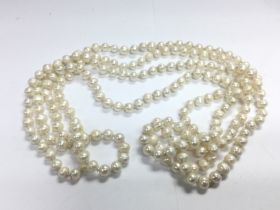 A string of pearls. Shipping category A.