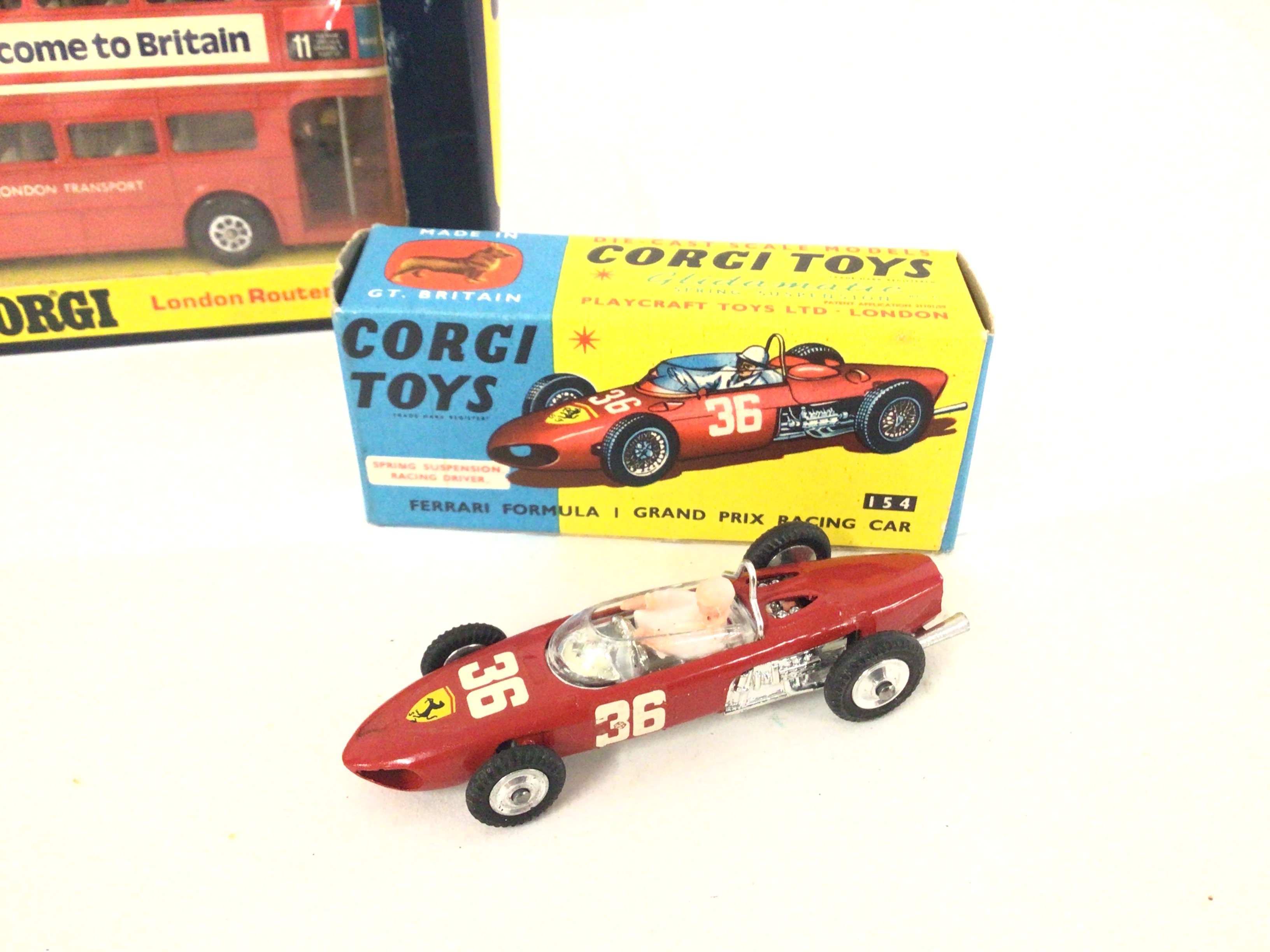 A Boxed Corgi Ferrari Formula 1 Grand Prix Racing - Image 2 of 2