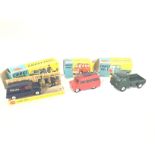 A Boxed Corgi B.M.C. Mini Police Van With Tracker