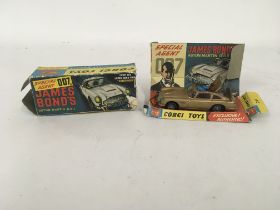 A boxed playworn Corgi 261 Aston Martin James Bond