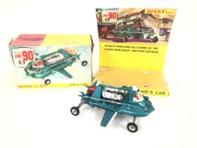 A Boxed Dinky Joe 90 Car #102. Worn box.