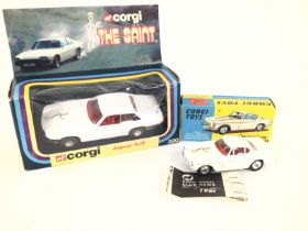 A Boxed Corgi The Saint Jaguar XJS #320 and a Corg