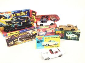 4 X Boxed Corgi Toys In Repro Boxes Including The