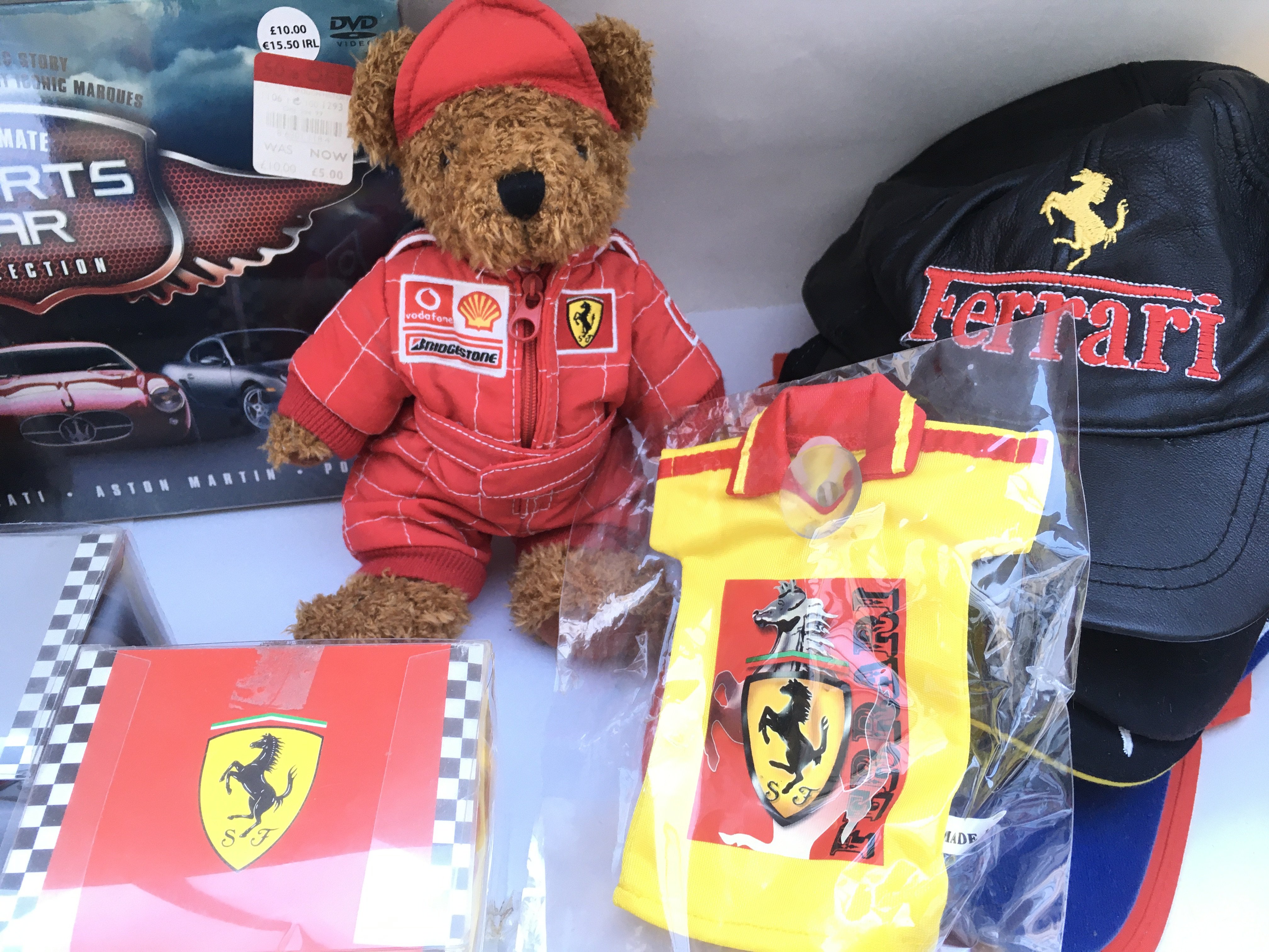 A Collection of Ferrari Merchandise. Including Magazines. Mugs.dvds. Key rings.caps. Glasses Etc. - Image 4 of 7