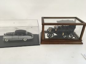 Three precision model cars by Franklin Mint both i