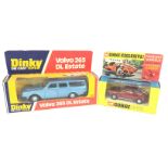 A Boxed Dinky Toys Volvo 265 DL Estate #122 and a