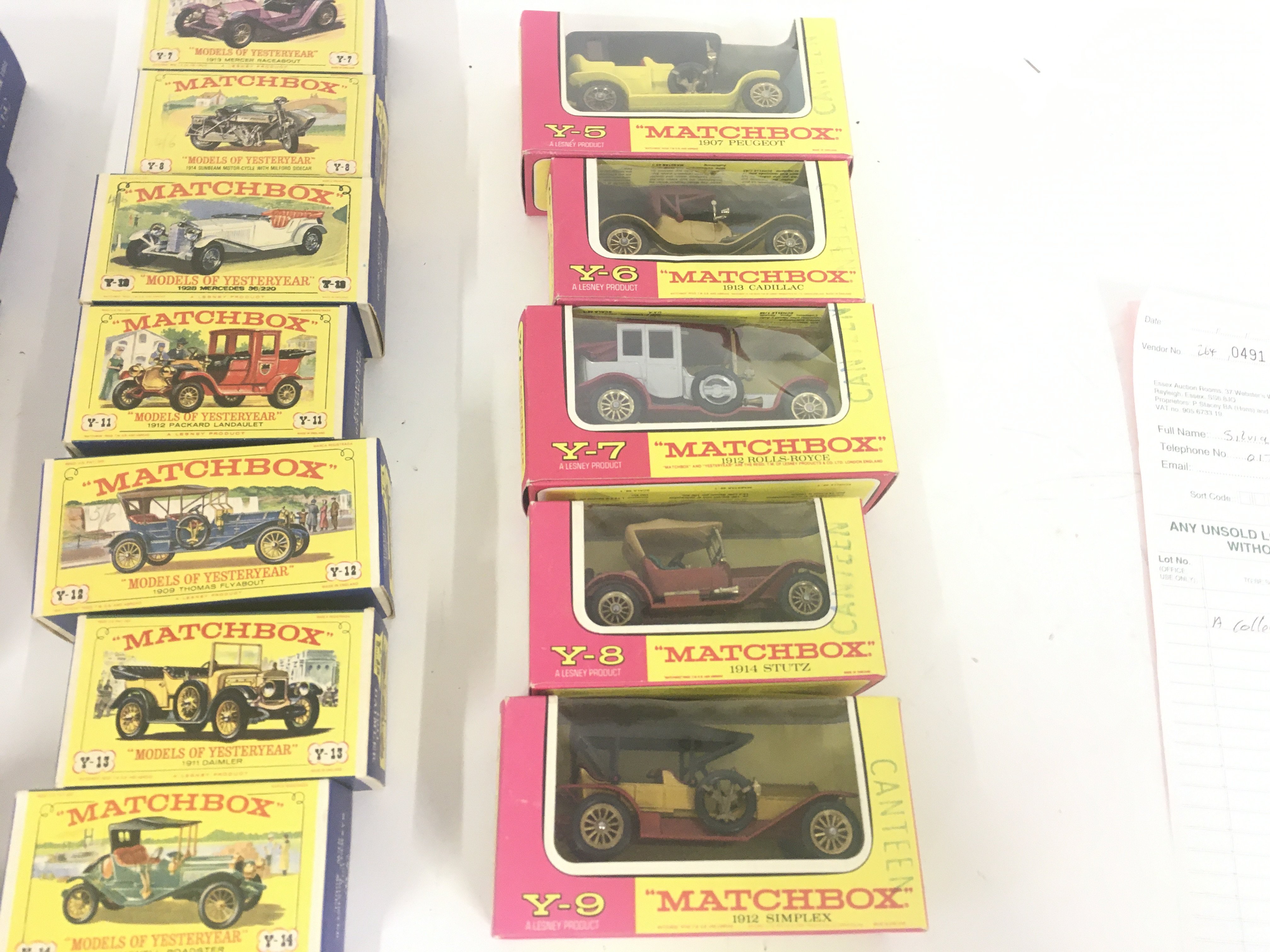 A collection of 18 boxed diecast model cars by Mat - Image 3 of 4