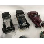 A collection of 11Collectable model cars by Frankl