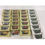 A collection of 28 unopened boxed model cars by Ma