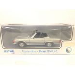 A Boxed Sunstar Mercedes-Benz 350 SL. 1:18 Scale.