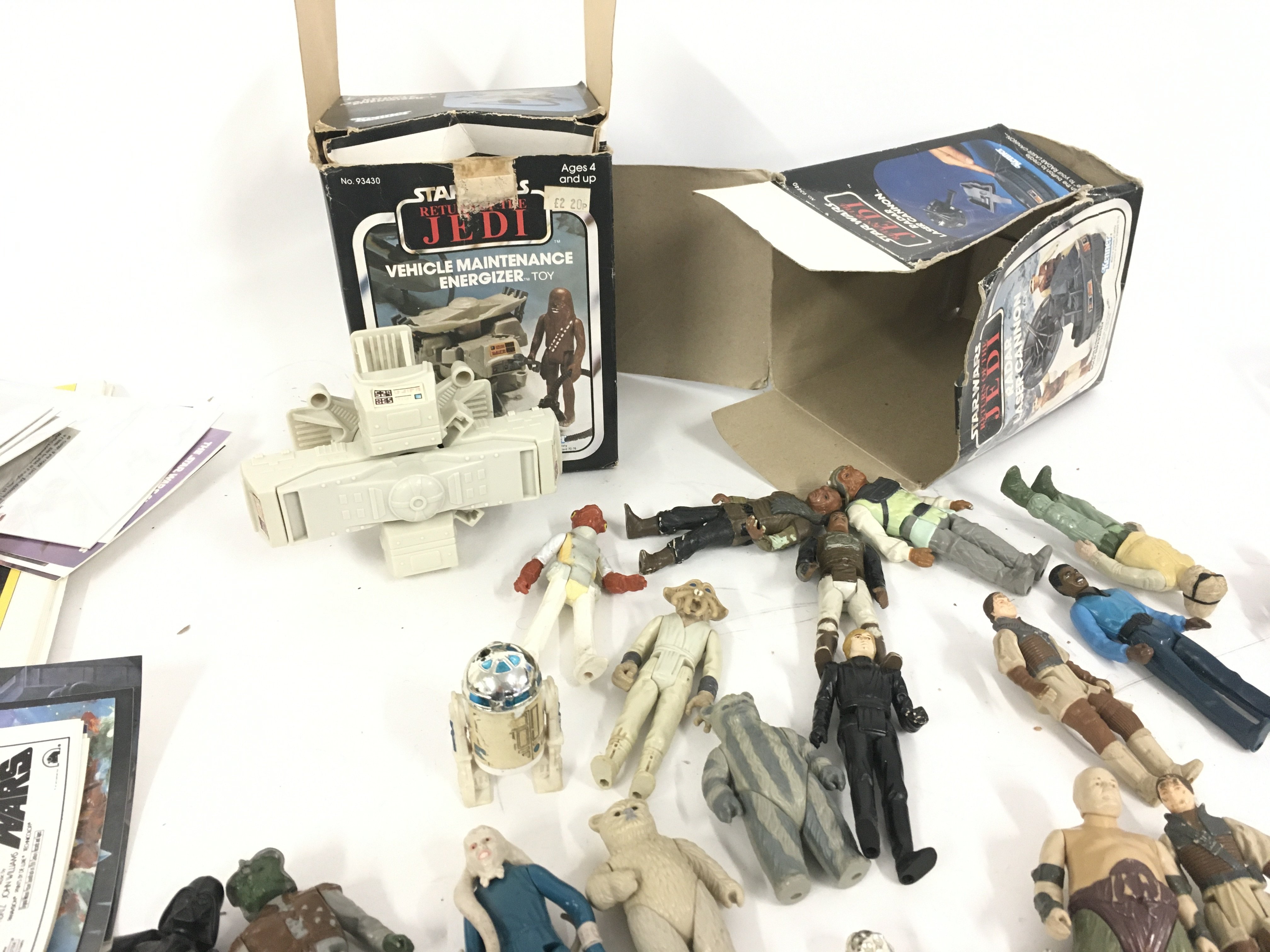 A collection of vintage STAR WARS figures . Also i - Image 2 of 6